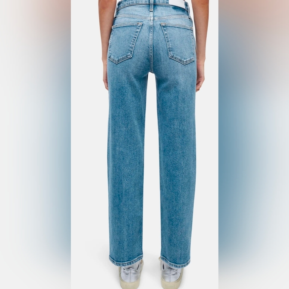 Re/Done 70's Vintage Faded Blue Button Fly Denim Jeans Size 27 - Picture 9 of 9